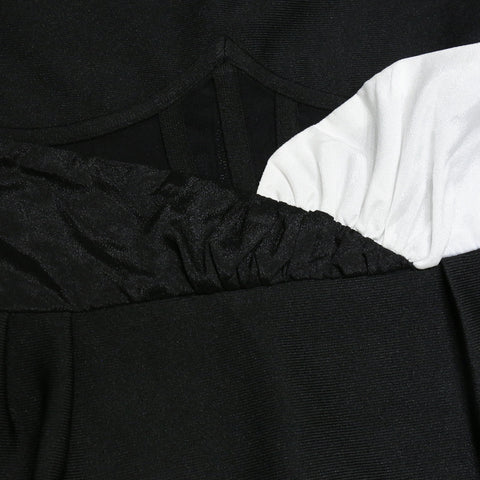 black-and-white-sexy-slim-puffy-sleeve-bandage-off-shoulder-dress-10