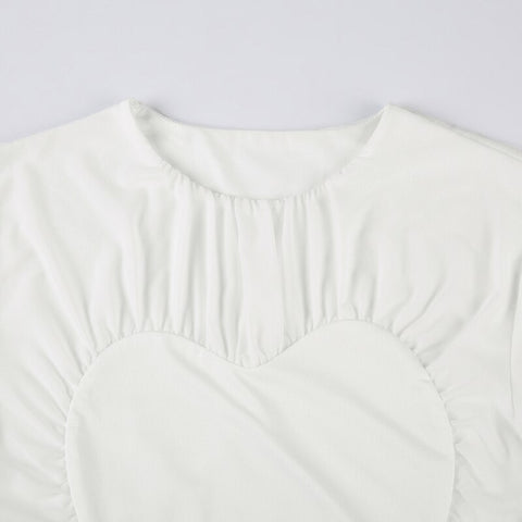 white-irregular-flare-sleeve-mesh-skinny-heart-shape-top-7