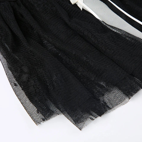 black-lace-ruffles-see-through-bow-skirt-6