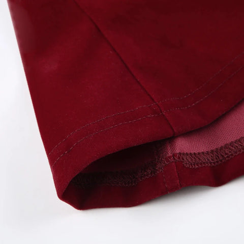 red-strapless-velour-lace-up-corset-top-8