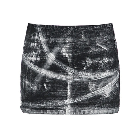 gothic-tie-dye-stitching-denim-skirt-4