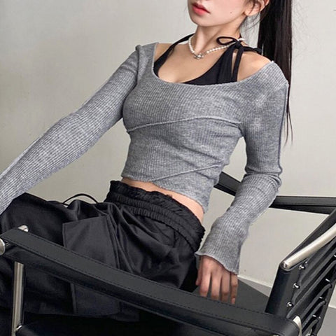 casual-ribbed-knit-patched-long-sleeve-skinny-crop-top-4