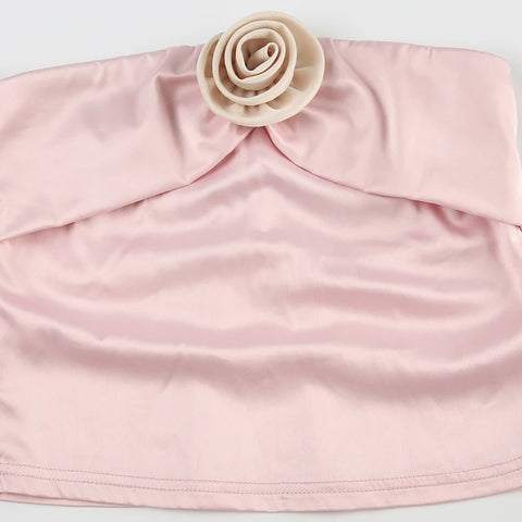 sweet-pink-flower-zipper-strapless-top-6