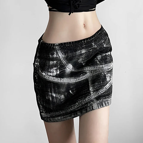 gothic-tie-dye-stitching-denim-skirt-2