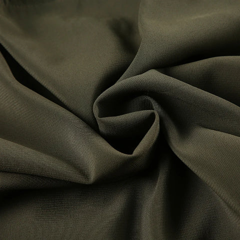 Casual Textured Ruffles Cardigan Chiffon Patchwork Top