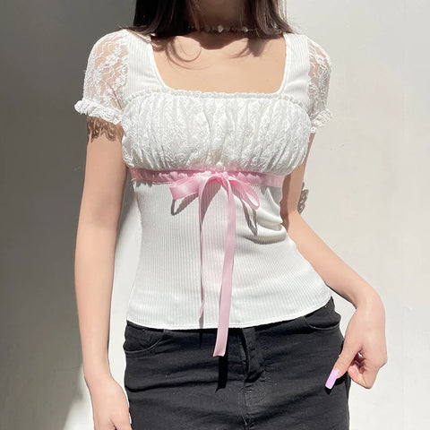 white-lace-patchwork-square-neck-bow-top-2
