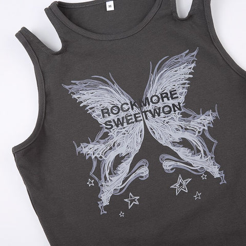 gothic-grey-butterfly-printed-knit-irregular-hem-sleeveless-top-7