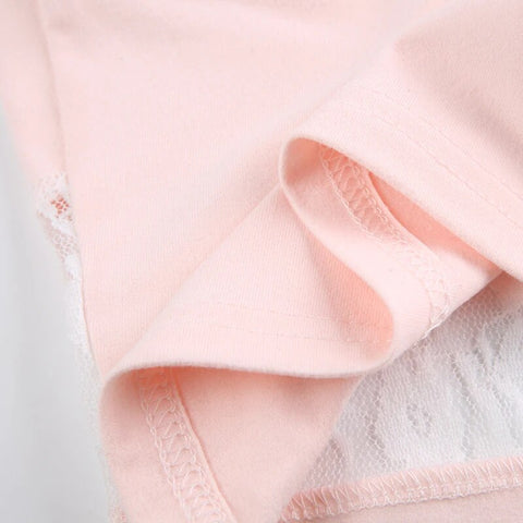 sweet-pink-bow-fold-lace-spliced-strapless-top-8