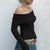 vintage-black-off-shoulder-knit-pullover-top-3