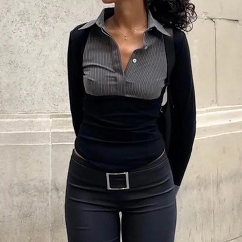 stripe-patchwork-long-sleeve-pullover-buttons-top-2