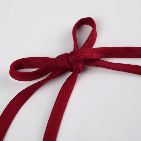 red-lace-trim-folds-skinny-halter-top-8