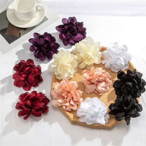 exaggerated-large-fluffy-fabric-flower-stud-earrings-9