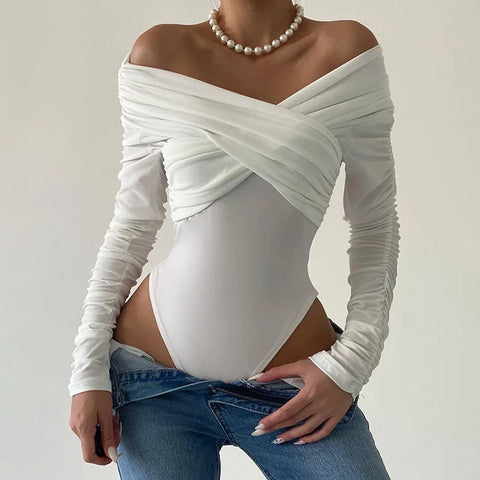 white-off-shoulder-fold-skinny-sexy-bodysuit-3