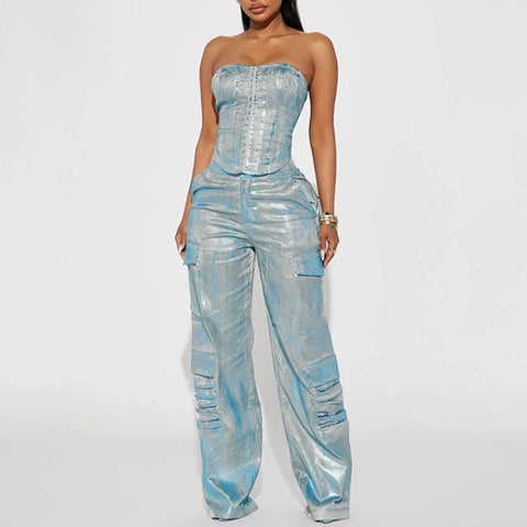 elegant-strapless-corset-denim-backless-top-2