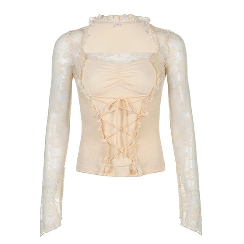 cute-skin-lace-spliced-tie-up-top-5