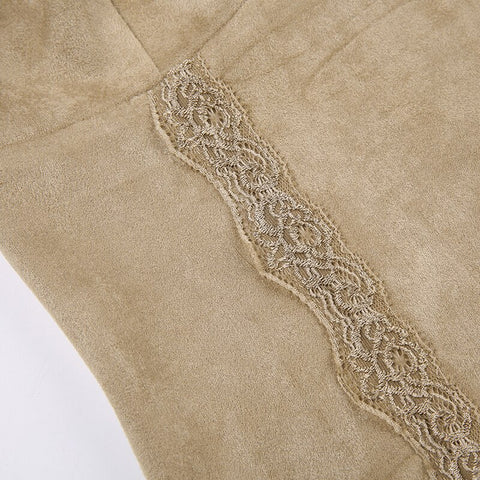 khaki-v-neck-strap-lace-sleeveless-backless-halter-top-9