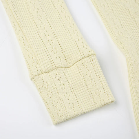 yellow-bright-lace-trim-buttons-knit-top-6