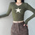 green-star-print-hooded-long-sleeve-top-2
