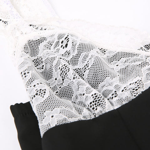 black-lace-patchwork-chiffon-backless-sexy-sleeveless-bow-mini-dress-5