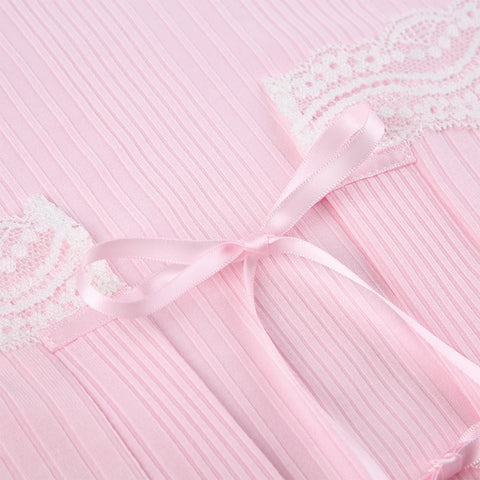 pink-square-neck-bow-lace-spliced-top-8