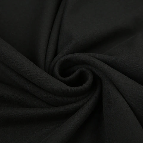 black-square-neck-a-line-flare-sleeve-dress-15