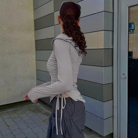 asymmetrical-stitch-hooded-long-sleeve-drawstring-top-3