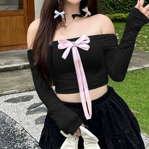 sweet-off-shoulder-bow-crop-top-4