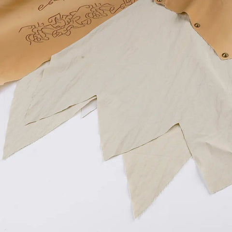vintage-irregular-print-patchwork-buttons-skirt-7