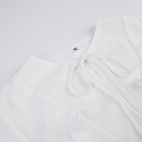 summer-flare-sleeve-white-mesh-ruffles-fringe-elegant-party-dress-6