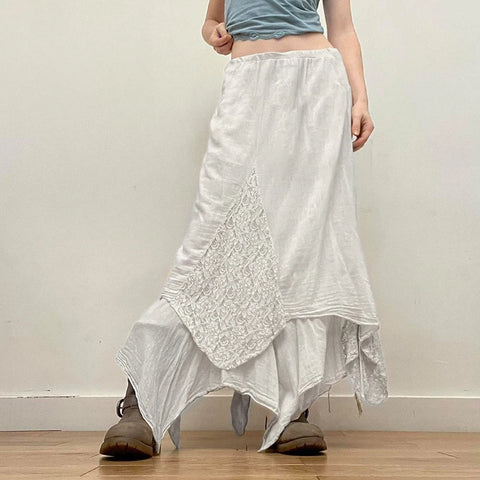 boho-lace-spliced-loose-maxi-skirt-3