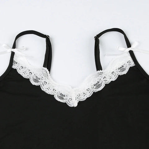 black-strap-v-neck-split-bow-dress-5