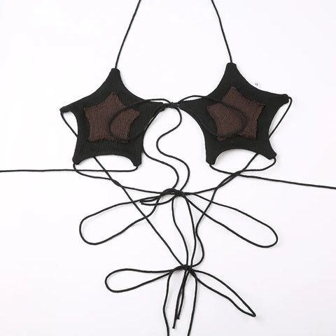 gothic-star-pattern-lace-up-halter-neck-bandage-short-top-5