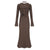 vintage-brown-flare-sleeve-knit-long-dress-4