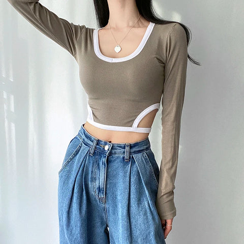 casual-stripe-stitch-skinny-crop-top-5