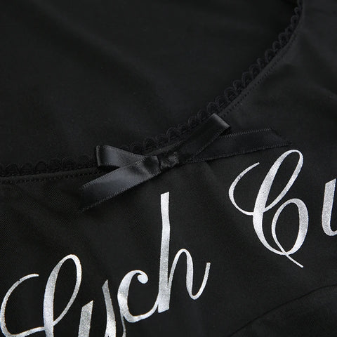 black-bow-lace-trim-letter-printed-top-9