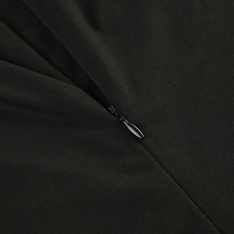 Black Lace Patchwork Skinny One Piece Romper