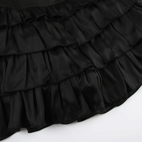 black-strapless-bow-ruffles-tiered-dress-6