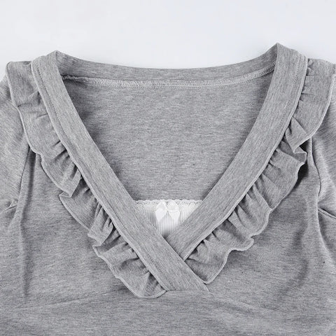 casual-v-neck-ruffles-patched-top-6