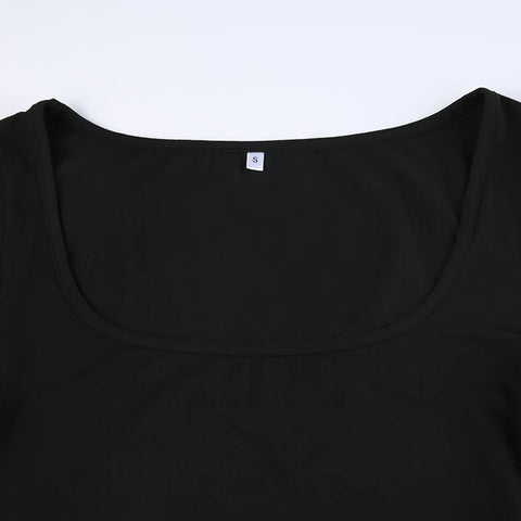 elegant-square-neck-long-sleeve-skinny-dress-4