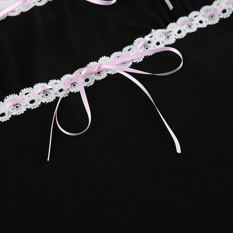 black-bow-lace-trim-frill-a-line-dress-7