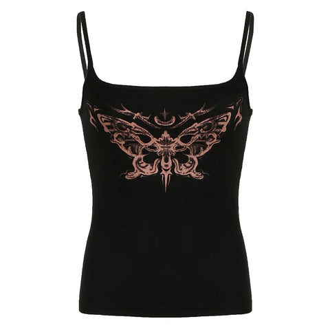 gothic-butterfly-printed-halter-crop-top-5