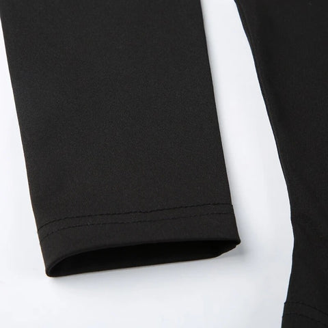 black-print-round-neck-long-sleeve-top-7