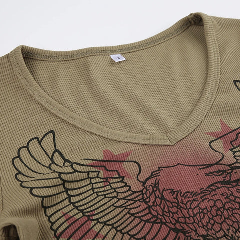 khaki-graphic-printed-long-sleeves-slim-top-6