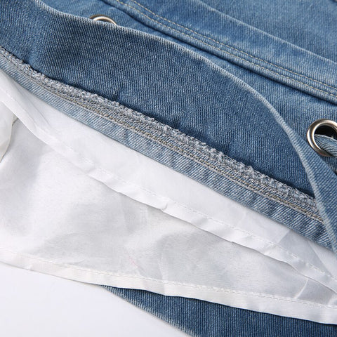 blue-denim-lace-up-bandage-low-waist-short-skirt-9
