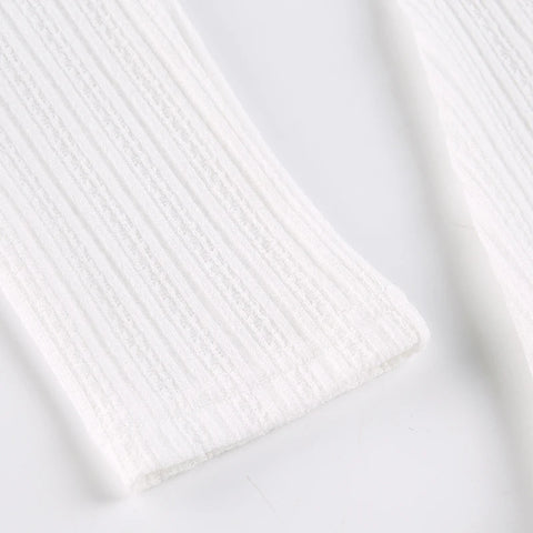 Printing Slash Neck Tierred Folds Slim Top