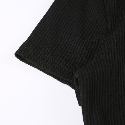 gothic-black-ribbed-knit-embroidery-skinny-hollow-out-bodysuit-4