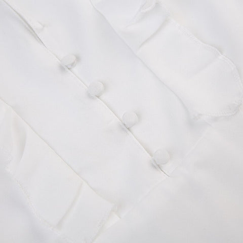 summer-flare-sleeve-white-mesh-ruffles-fringe-elegant-party-dress-7