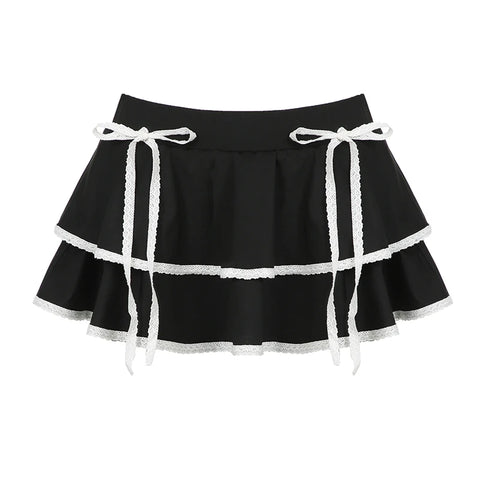 vintage-lace-trim-bow-a-line-skirt-4
