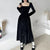elegant-black-square-neck-lace-trim-a-line-dress-6