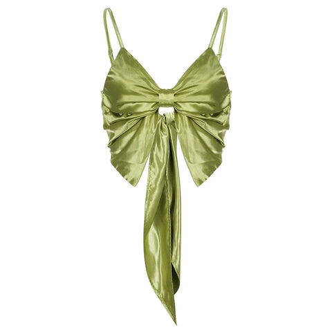 green-satin-backless-tie-up-top-5
